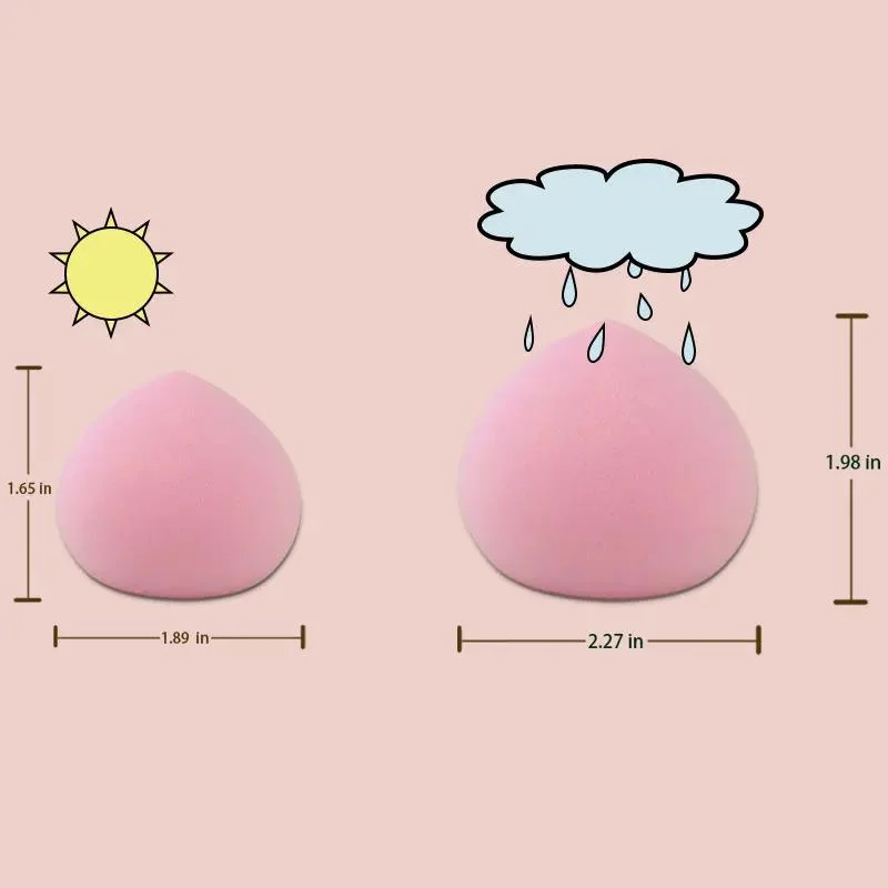 Yaeshii Hot Selling Puff Original Eco-Friendly Beauty Sponge Blender Custom Logo Blender Beauty Makeup Sponge Puff